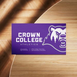 Crown College - Athletics Business Cards