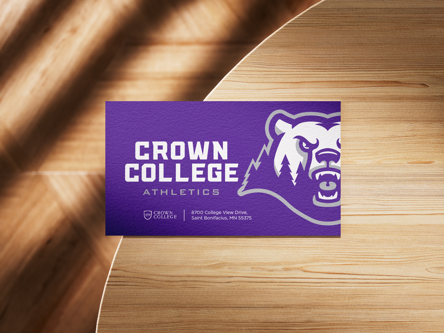 Crown College - Athletics Business Cards