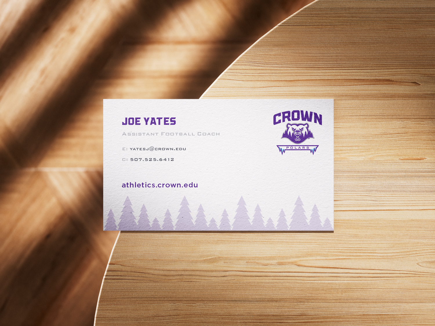 Crown College - Athletics Business Cards - Image 3